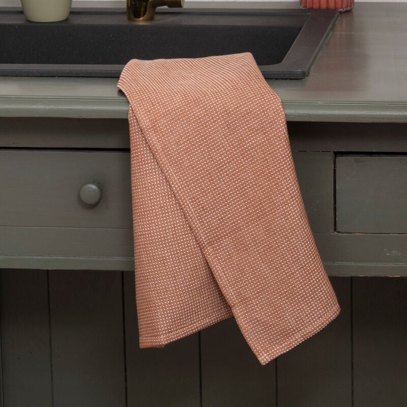 Fanni K Bamboo keittiöpyyhe 2 kpl 50x70 cm pähkinänruskea